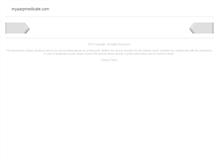 Tablet Screenshot of myaarpmedicate.com